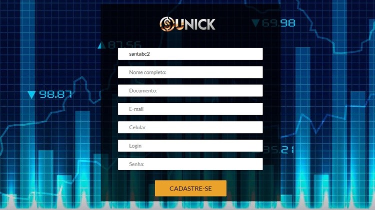 unick forex registracija