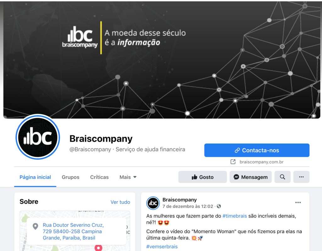 BraisCompany Facebook