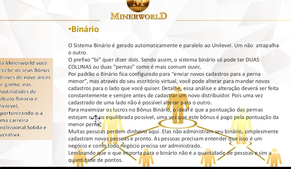 présentation de minerworld