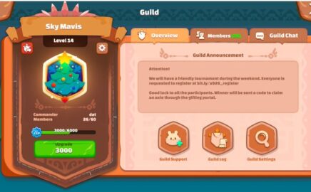 Axie Classic Introduzirá Guildas com Compartilhamento de NFT